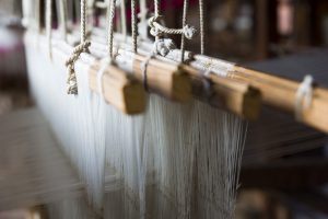 The Barker Collection cotton weaving