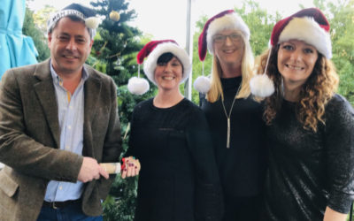 Matthew Barker joins MyTime Charity team to bring festive cheer